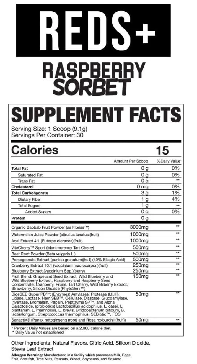 Axe & Sledge: Reds+ 30 Servings - Image 2