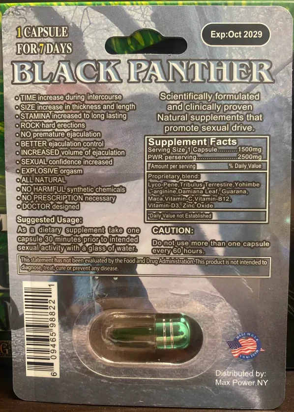 Black Panther 500k Male - Image 2