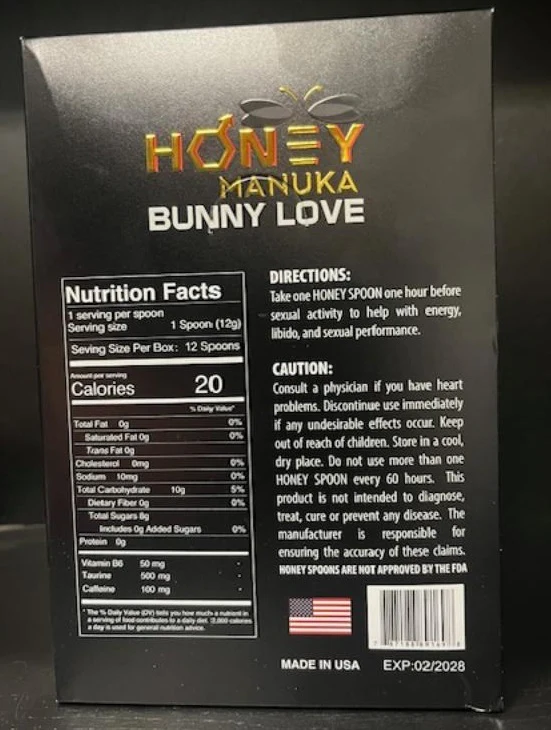 Bunny Love Honey Manuka Spoon Cinnamon Flavor - Image 2