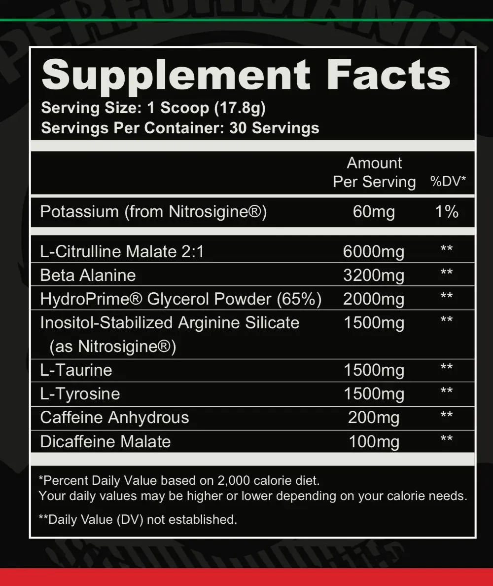 Performance Supplements: Pre-Grow - Image 2