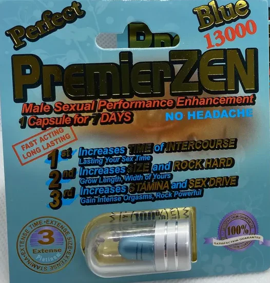 PremierZen: Blue 13000 Male  Capsule