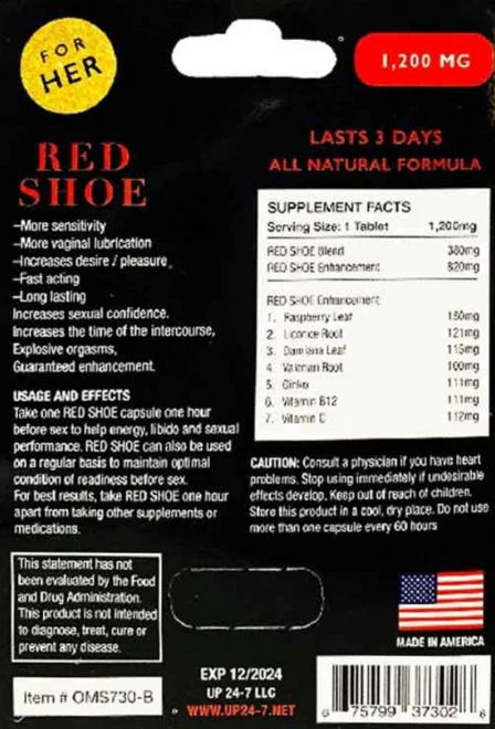 Red Shoe Female - Image 2