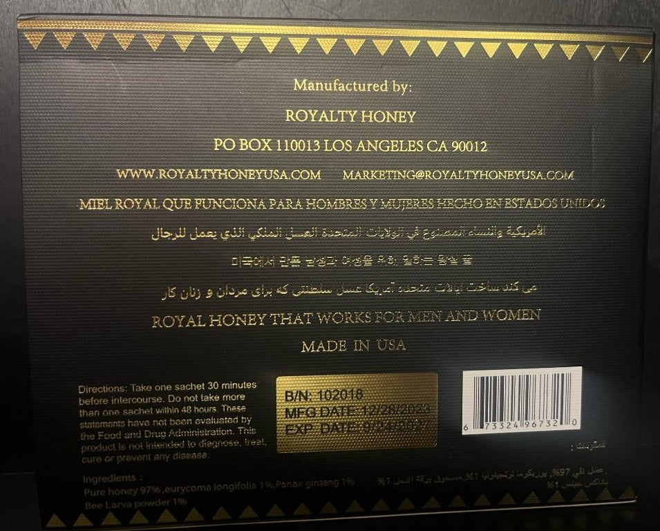 Royalty Honey For Him and Her - Image 2